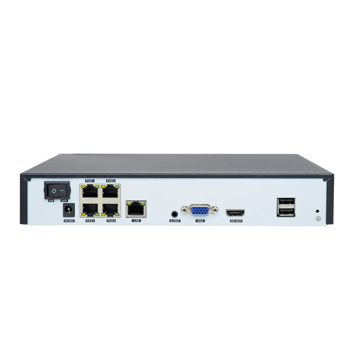 Kit de videovigilancia PNI House IPMAX PoE 3LR, NVR con 4 Puertos PoE y 10 en Red,y 4 cámaras de 3MP, Exterior