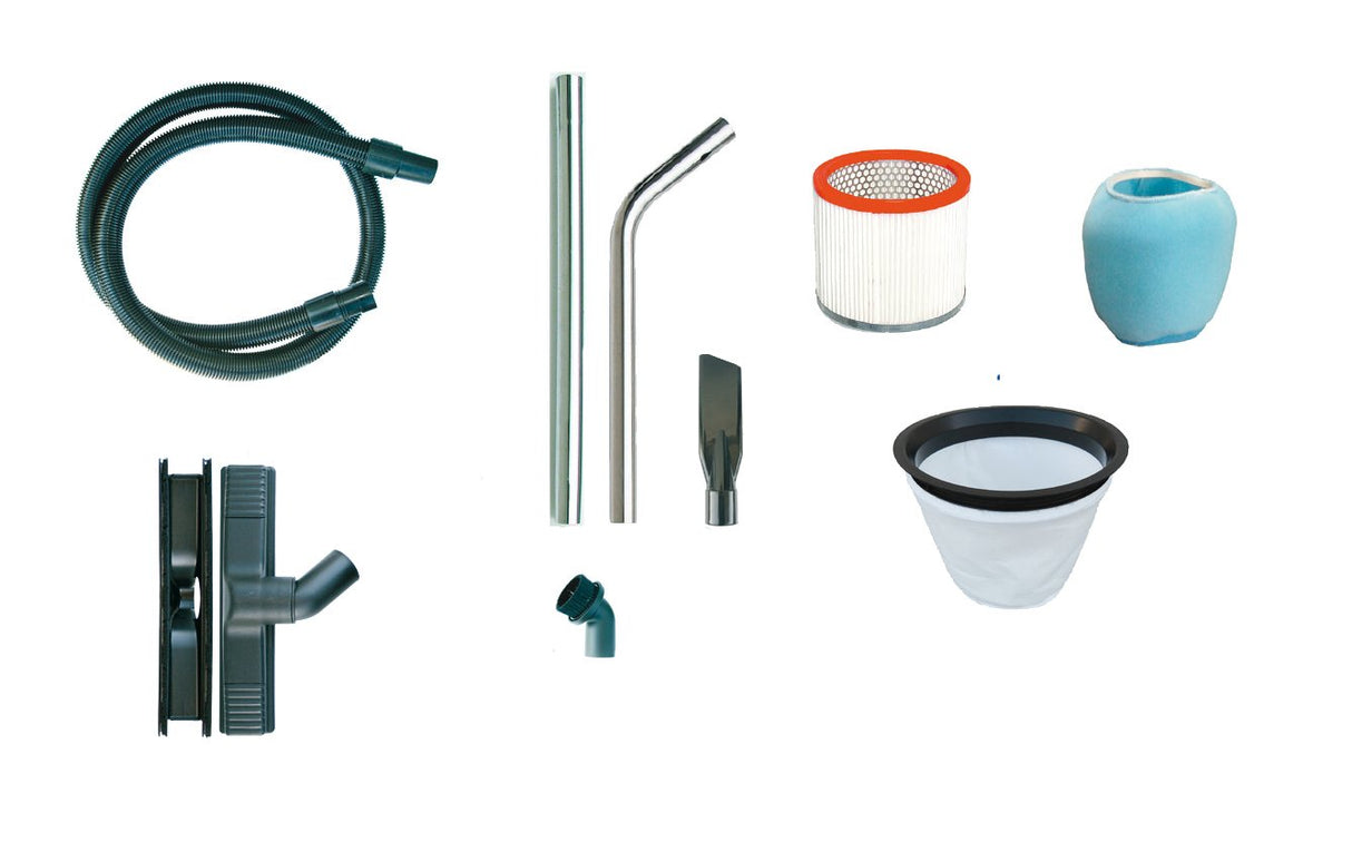 Cevik PRO70UNOXTROLLY – Solids and Liquids Vacuum Cleaner (Trolley, 3300 W, 230 V) Metallic Grey