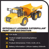 Carrera - 37025004-1:24 RC Cat 745 Articulated Truck - Camión articulado