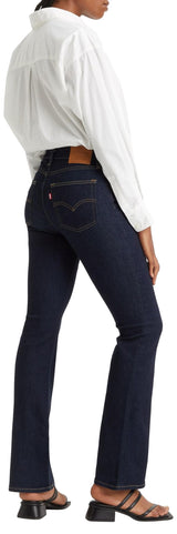 Levi's 725 High Rise Bootcut Vaqueros, Blue Wave Rinse, 26W / 28L Mujer