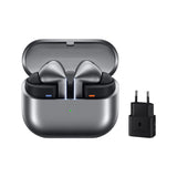 Samsung Galaxy Buds3 Pro + Cargador - Auriculares Inalámbricos, Cancelación de Ruido, Bluetooth, Audio 361, Sonido Hi-Fi, Gris (Versión Española)
