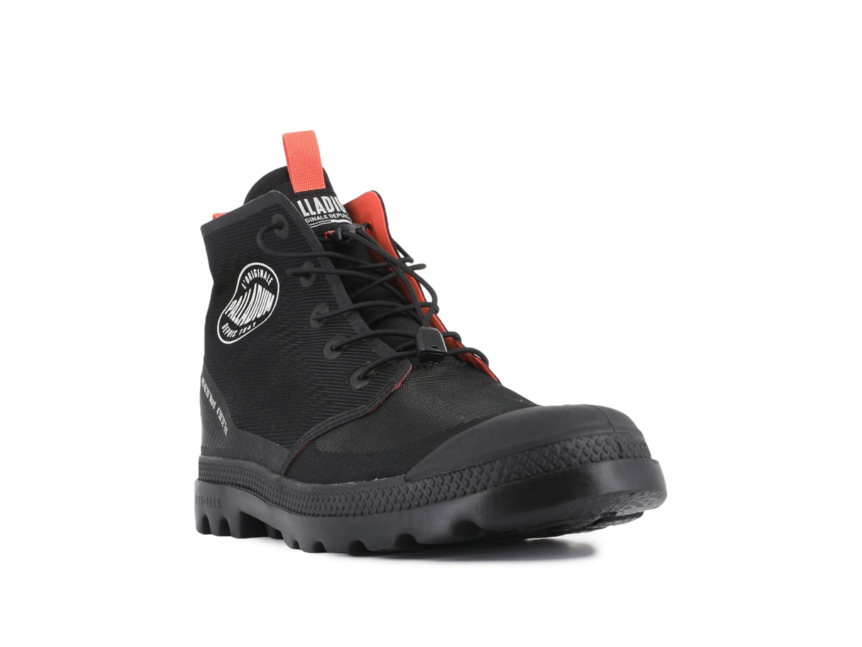 Palladium Pampa, Ankle Boot Unisex Adulto, Negro, 40 EU
