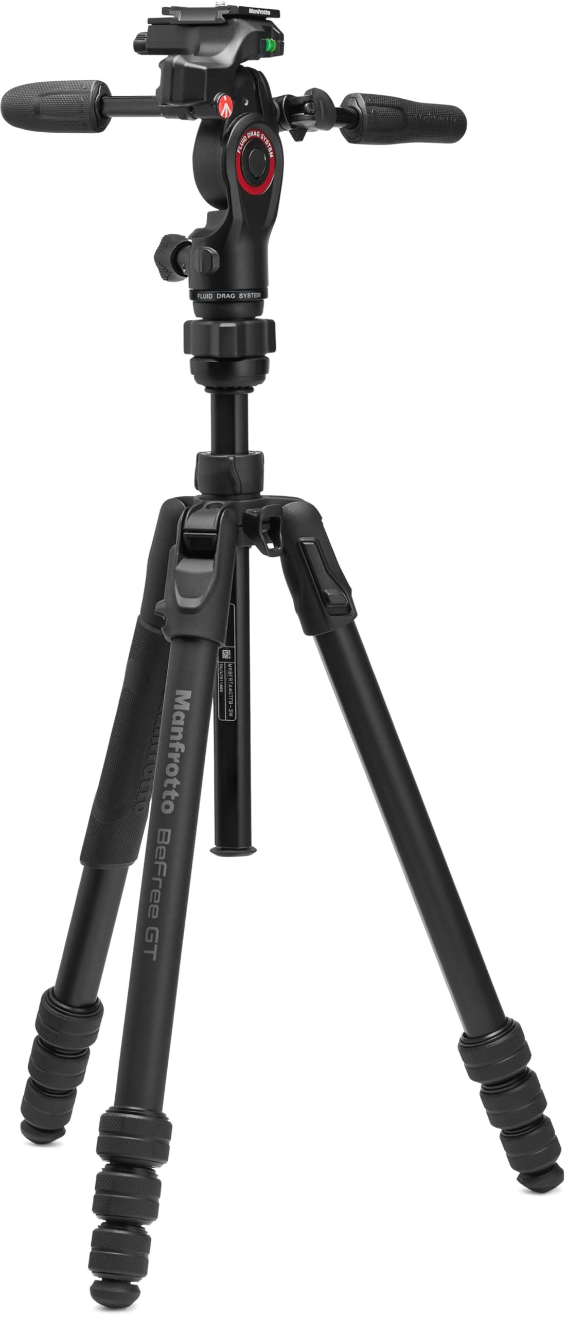 MANFROTTO Kit Trépied BEFREE GT Pro ALU + rotule 3D