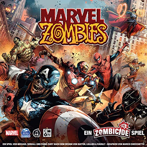 CMON El | Marvel Zombies – Un Juego de zombicide | Juego de conocedores | Dungeon Crawler | 1-6 Jugadores | A Partir de 14+ años | 60 Minutos | Alemán