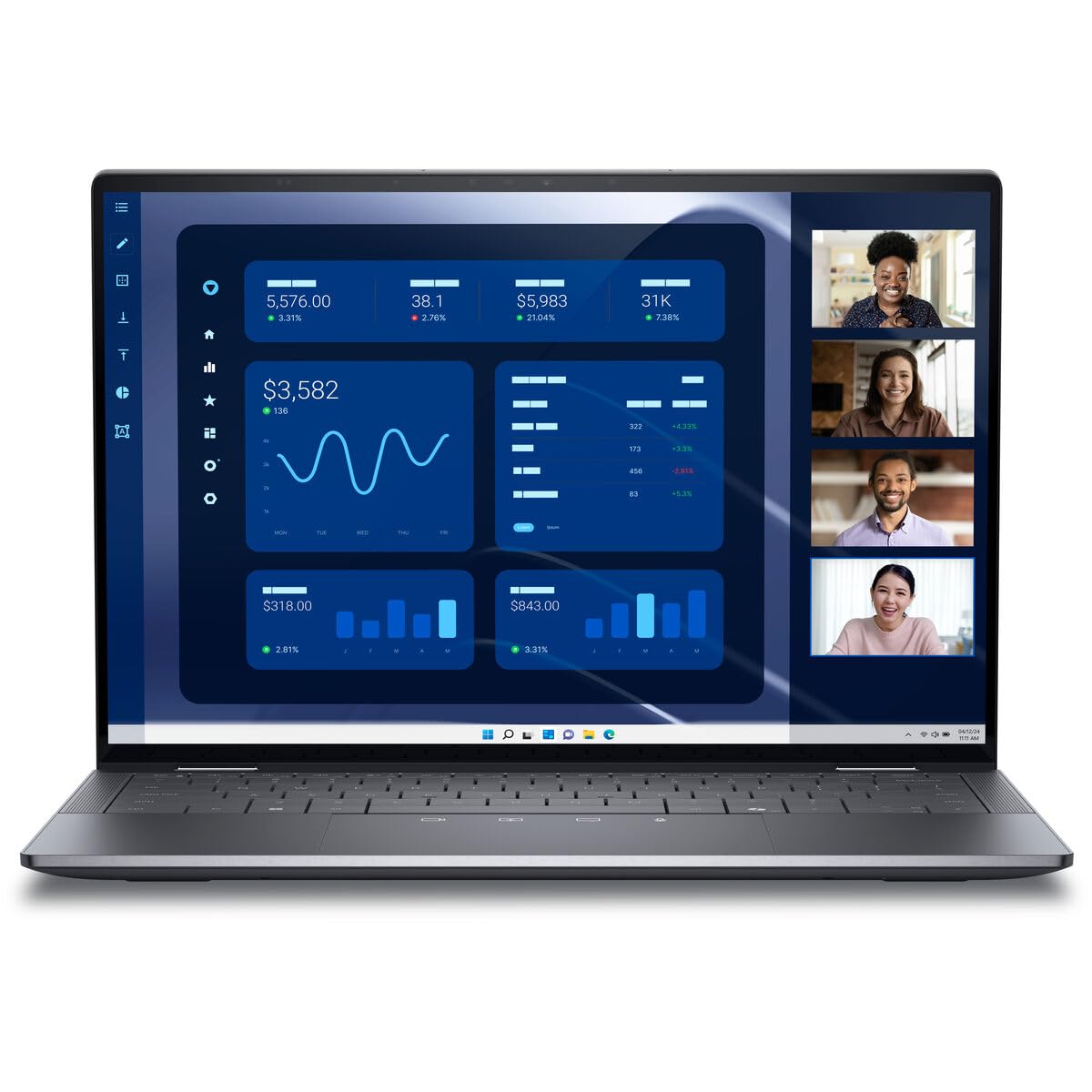 Dell Laptop Latitude 9450 14" Intel Core Ultra 7 164U 32 GB RAM 1 TB SSD QWERTY Español