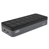 Targus DOCK570EUZ Docking Station USB-C Universal Quad 4K (QV4K) con PD de 100 W Compatible con Thunderbolt 3