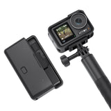 DJI Pack Aventura Osmo Action 3 - Cámara de acción 4K/120 fps, FOV superamplio, HorizonSteady, resistente al frío, gran autonomía, soporte vertical, sumergible a 16 m, videoblogs, brazo extensible