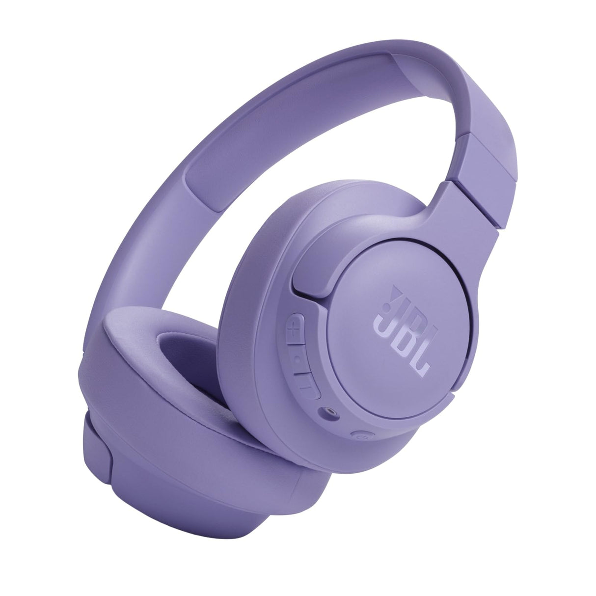 JBL Auriculares Tune 720 BT, inálambricos por Bluetooth, 76 horas de reproducción con JBL Pure Bass, plegables, morado