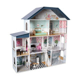 Casa De Madera De MuñEcas 4 Pisos Premium 913D00016 Deqube