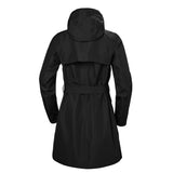 Helly Hansen Mujer Gabardina Welsey II, XS, Negro