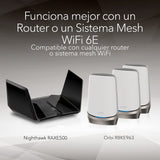 NETGEAR Nighthawk Adaptador WiFi 6E USB 3.0 A8000 - Llave USB WiFi 6 Para PC - AXE3000 Velocidad Gigabit Inalámbrico Tribanda (Hasta 3 Gbps) - Nueva Banda 6 GHz - Para PC Windows