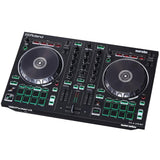 Controlador de DJ Roland DJ-202 — Controlador de cuatro decks y dos canales para Serato DJ Lite, el legado de las cajas de ritmos Roland en un controlador de DJ