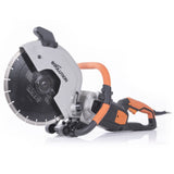 Evolution R300DCT Sierra para hormigón de 300 mm de Evolution: motor de 2400 W, sin gasolina, corte de 115 mm, incl. hoja de diamante para mampostería