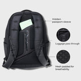 OGIO Callaway Mochila unisex Pace Pro de 20 L, color negro, Black, 20 Long