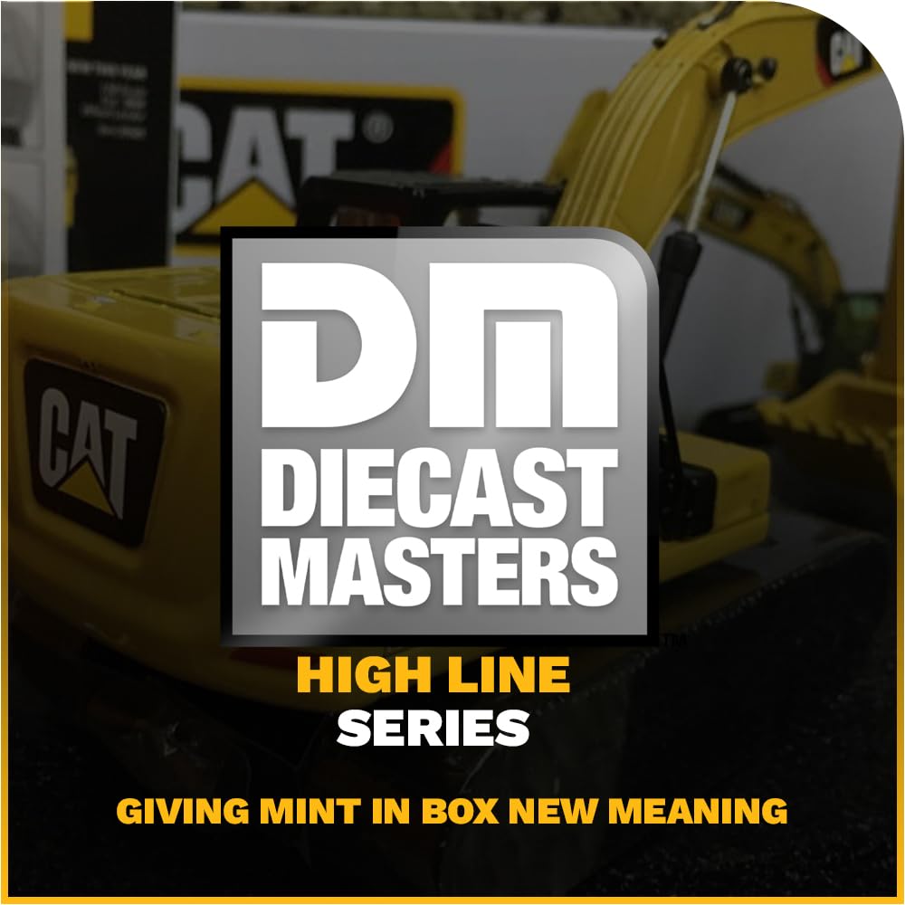 Caterpillar Diecast Masters 85569 Excavadora 320 Hex, Escala 1:50, Aprox. 18.3 x 6.3 x 8 cm, a Partir de 14 años