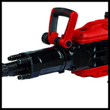 Einhell Martillo demoledor TE-DH 50 (1700 W, 50 J, portaherramientas SDS-hex, empuñadura amortiguadora de vibraciones, cincel puntiagudo + plano + carro de transporte y almacenamiento incluido)