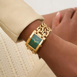 GUESS Reloj Analógico para Mujer'S de Cuarzo con Correa en Acero Inoxidable GW0740L2