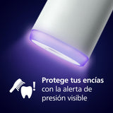 Philips Sonicare 7100 cepillo dental eléctrico, sónico con aplicación, 4 modos de cepillado y 3 niveles de intensidad, alerta de presión, SmarTimer, blanco, HX7420/08 [Nueva Tecnología]