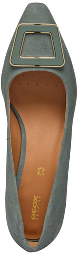 Geox D Giselda R C, Clásico Mujer, Salvia, 38.5 EU