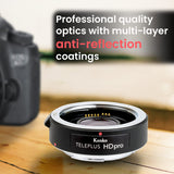 Kenko HD Pro 1.4 DGX - Multiplicador para Objetivo, Color Negro