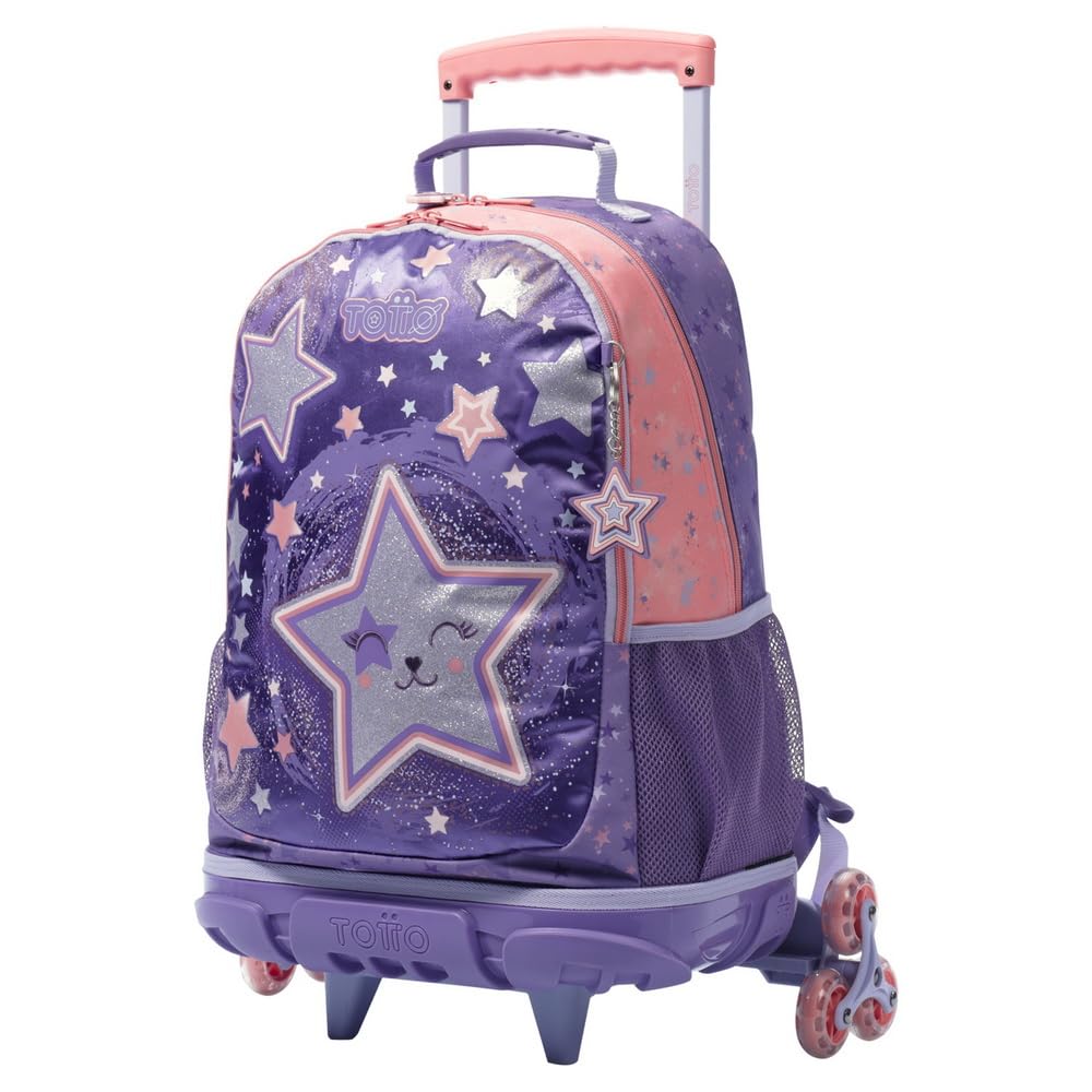 TOTTO Mochila con Ruedas triples Star Cat
