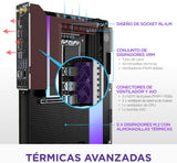 NZXT N9 Z890 Gaming Motherboard - Intel Z890 LGA 1851 ATX for Core Ultra (Series 2) - 20+1+1, DDR5, 5X M.2, PCIe 5.0, Wi-Fi 7, 5GbE, Thunderbolt 4 - RGB, Full Metal Housing - Black