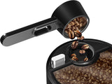Melitta Caffeo Varianza CSP F570-102, Cafetera Molinillo, Café en Grano, Personalizable, Pantalla TFT, Limpieza Automática, 15 Bares, Negro, 1450 W, 1.2 litros, Acero Inoxidable