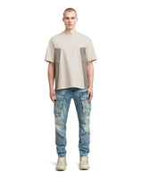 JEANS Uomo G-STAR D23077 D499 ROVIC ZIP 3D REGULAR TAPERED H484 VINTAGE CUMULUS BLUE