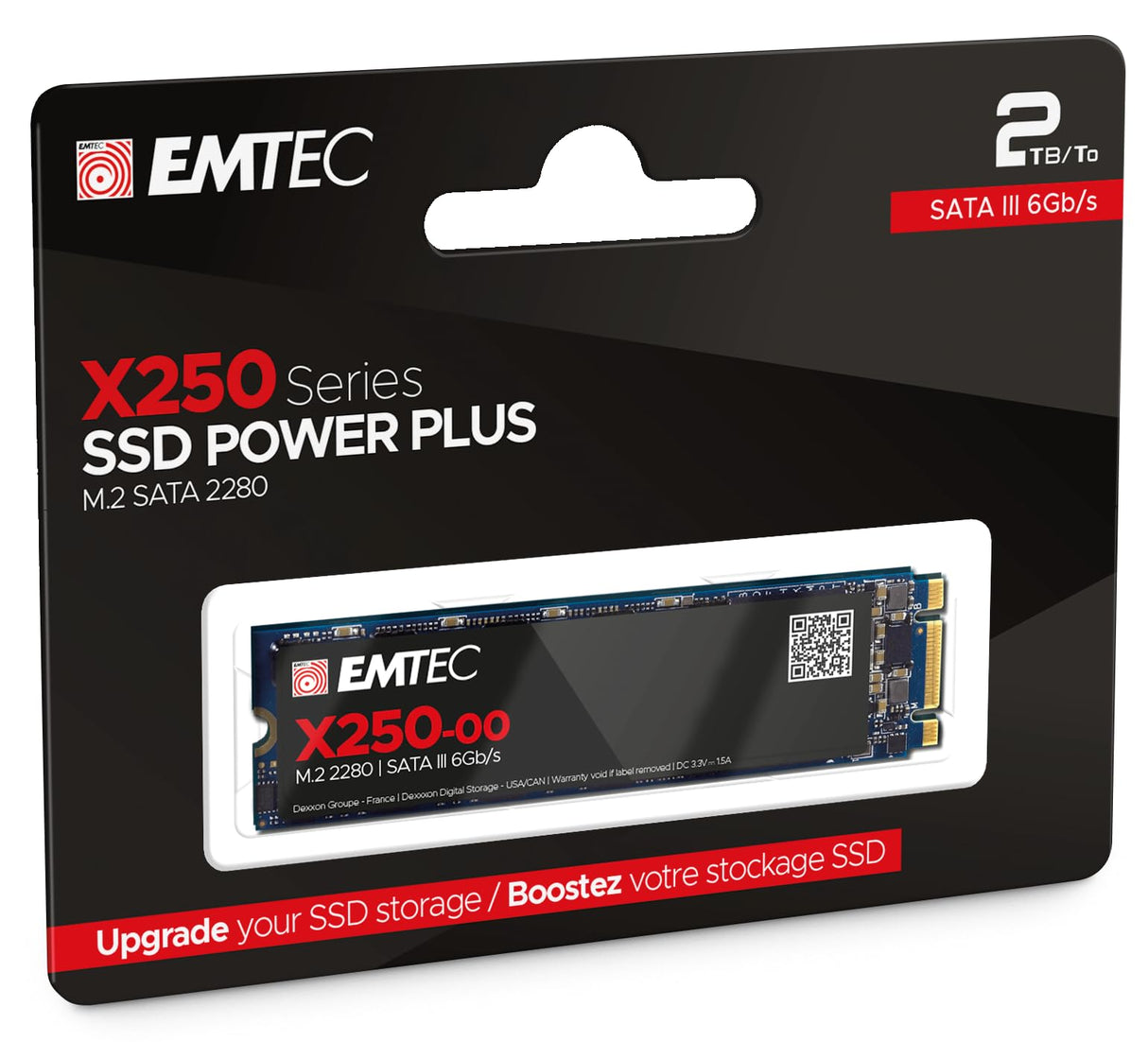 Emtec X250 M.2 2 To Série ATA III 3D NAND