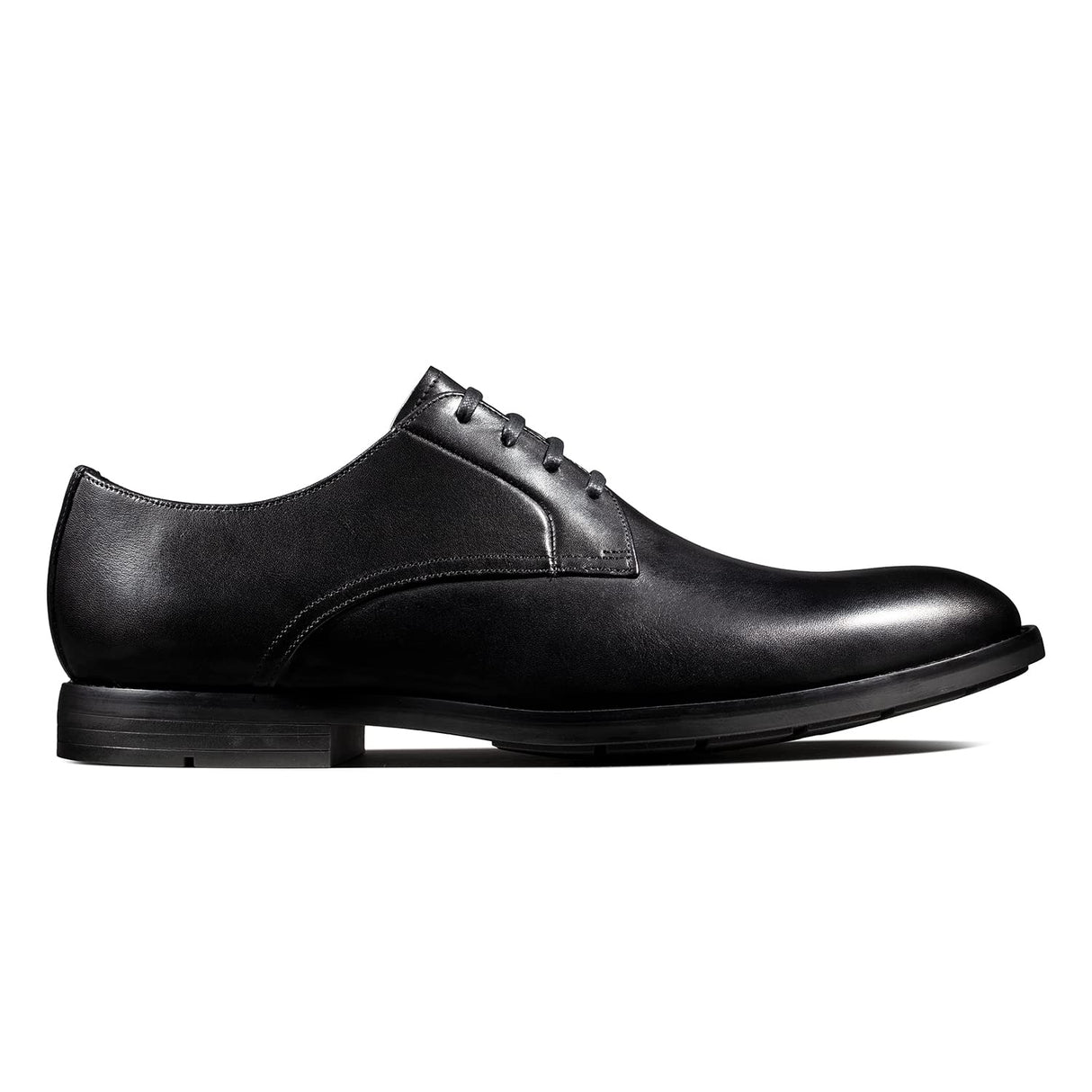 Clarks Un Aldric Lace Zapatos de cordones derby Hombre, Negro (Black Leather -), 42 EU