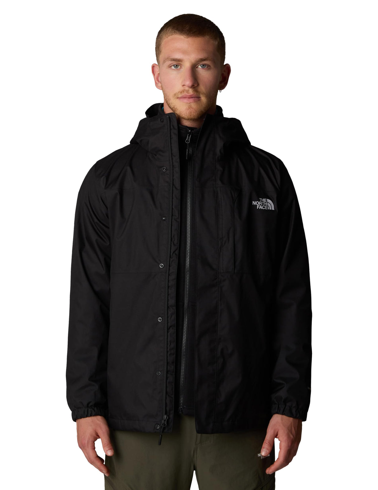 The North Face Quest Chaqueta triclimate para hombre Tnf Black/Npf L