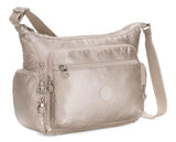Kipling Gabbie, Bolso Bandolera para Mujer, Talla única, Metallic Glow