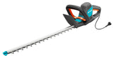 Tijeras cortasetos eléctricas ComfortCut 600/55 de GARDENA: cortasetos con motor de 600 W, cuchilla de 55 cm de longitud, separación entre dientes de 27 mm, protector contra impactos (9834-20)