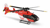 Amewi AFX-135 DRF Helicóptero 4 Canales 6G RTF Rojo y Blanco RC Control Remoto