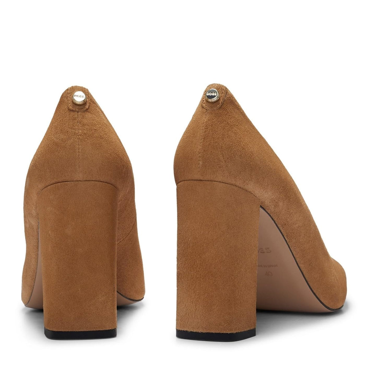 BOSS Janet_chpump90_SD, Bomba Mujer, Beige Mediano, 35 EU