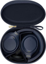 Sony WH1000XM4L.CE7 Auriculares inalámbricos circumaurales con cancelación de Ruido, Autonomía de 30 Horas, para Alexa, Siri y Asistente de Google con micrófono, Color Azul (Midnight Blue)