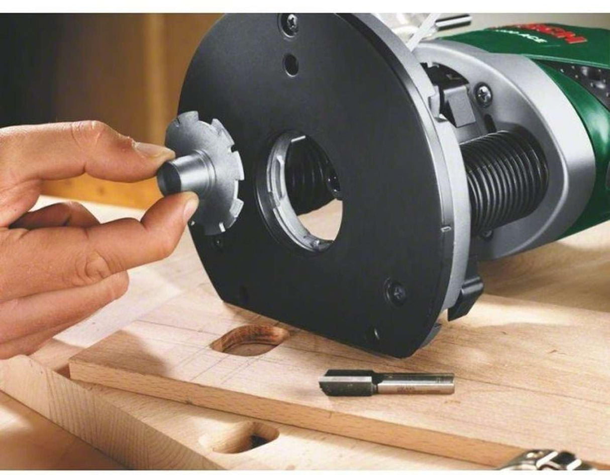 Bosch 0.603.26C.800 Fresadora con maletín 1400 W, 240 V