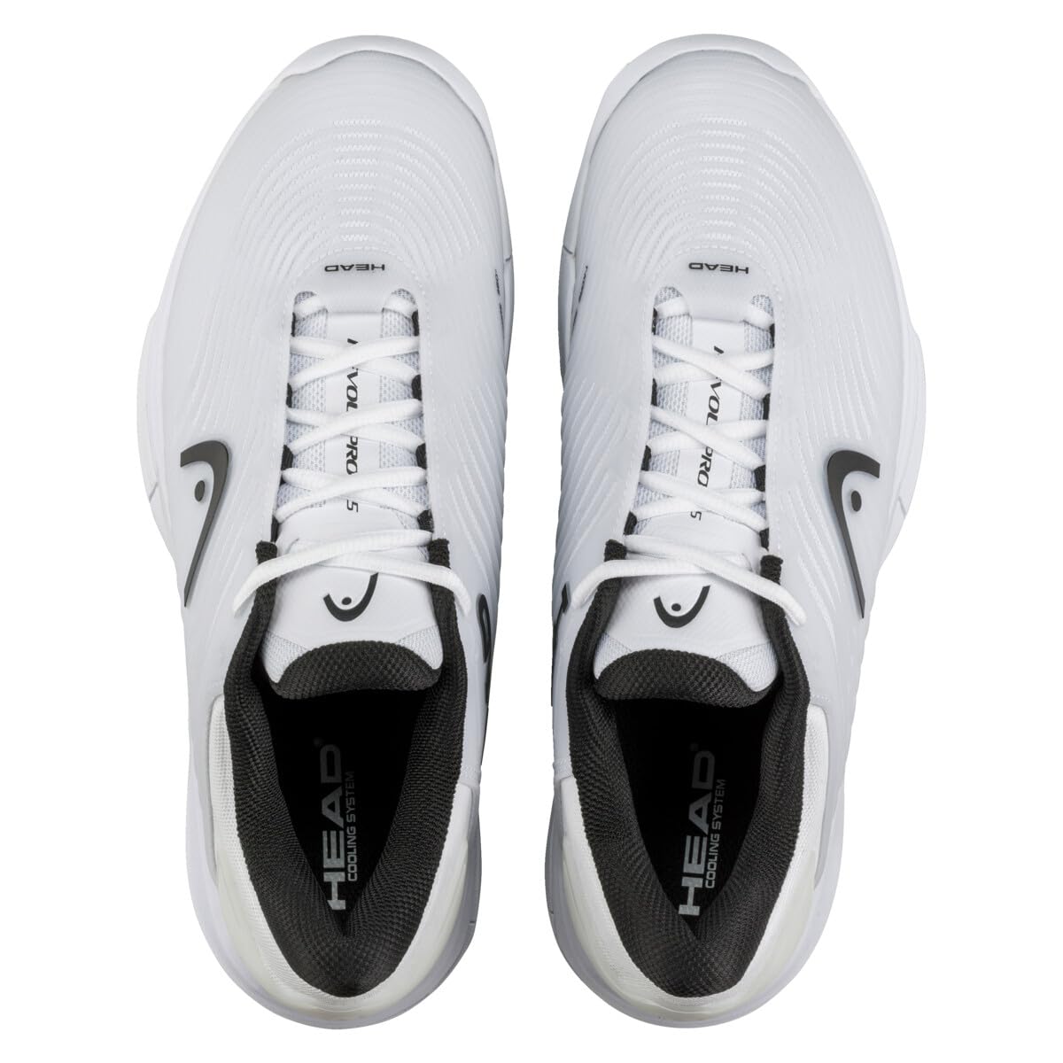 Head Revolt Pro 4.5 Men, Zapatillas Hombre, Blanco y Negro, 39 EU