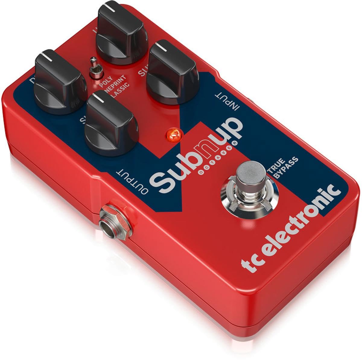 TC Electronic SUB 'N' UP OCTAVER Pedal de octava polifónica de próxima generación con octava monofónica y tecnología TonePrint incorporada