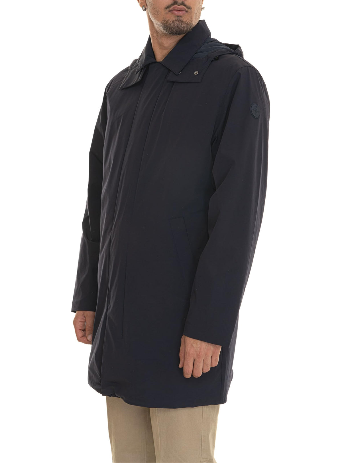 GANT Capa Acolchada para Coche Abrigo, Azul Noche, XL Hombres