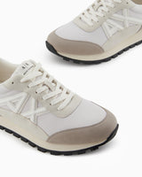 Armani Exchange Drop, Zapatillas Hombre, Plaza Taupe+Off Whit, 43.5 EU