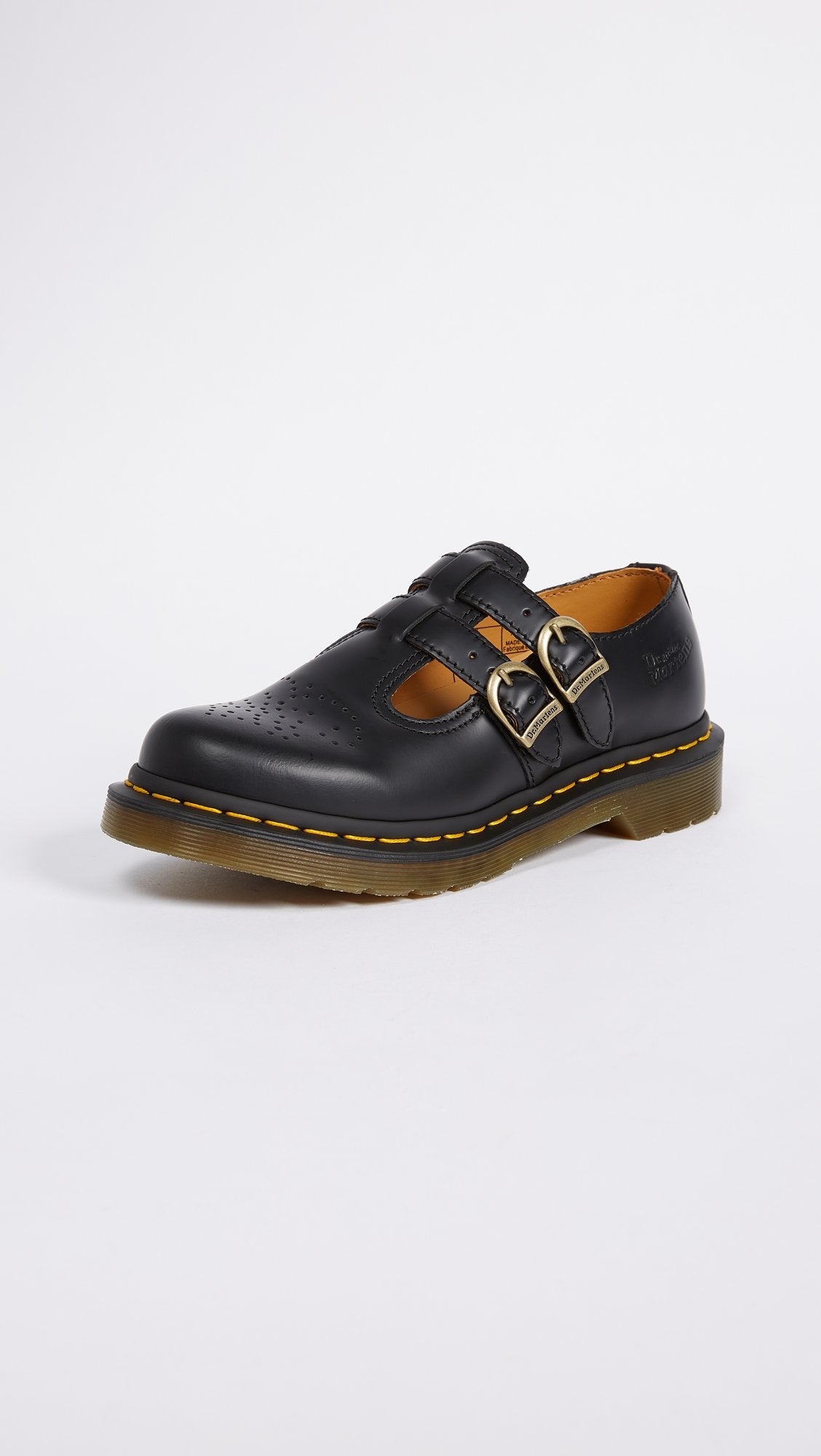 Dr Martens Mary Jane, Merceditas Mujer, Negro (Black Smooth), 37 EU