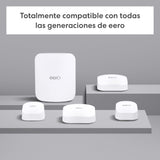 Router wifi de malla eero 7 de Amazon (último modelo): doble banda con Wi-Fi 7, compatible con velocidades de red de hasta 2,5 Gb/s y cobertura en hasta 560 m² (pack de 3)