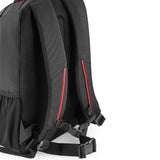 Hama Ohio, Mochila Unisex Adulto, Rojo, Innenmaß B x T x H: 27 x 12 x 34 cm