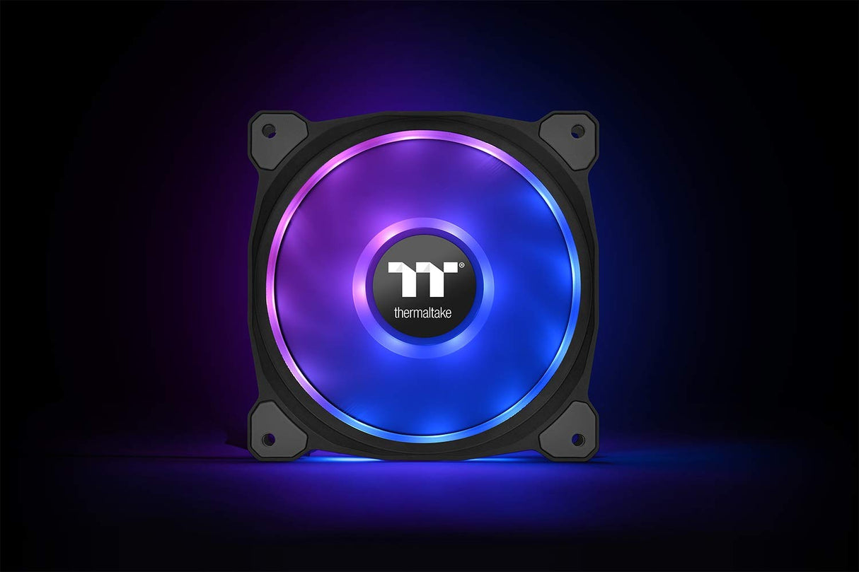 Thermaltake Riing Duo 14 RGB Radiator Fan 3 Pack Dual Riing/Paquete de 3 Ventiladores para PC