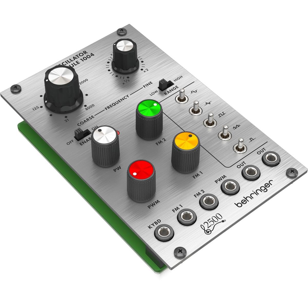 Behringer OSCILLATOR MODULE 1004 Legendario módulo VCO de doble núcleo de la serie 2500 para Eurorack