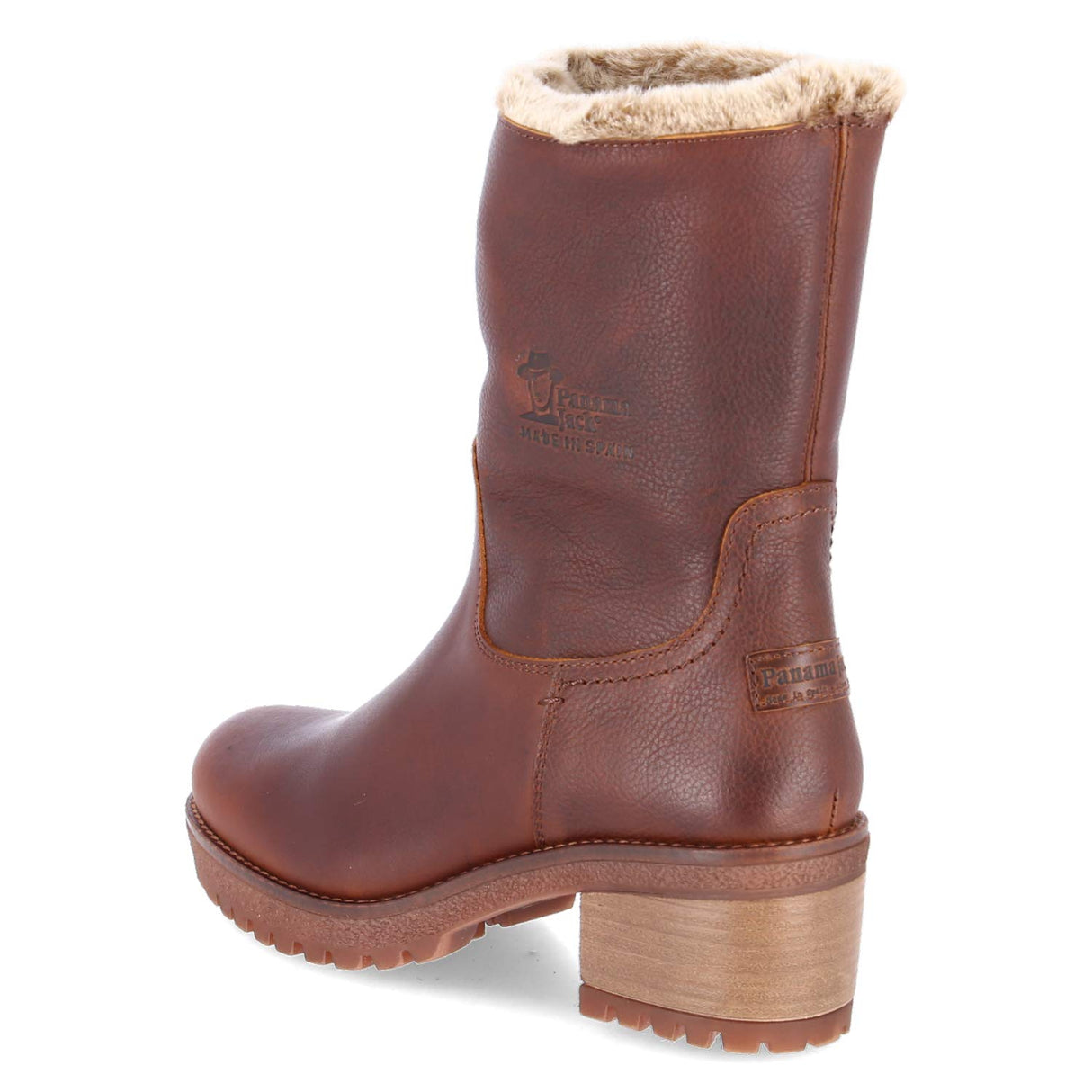Panama Jack Piola, Botas Altas para Mujer, Marrón (Cuero B8), 40 EU