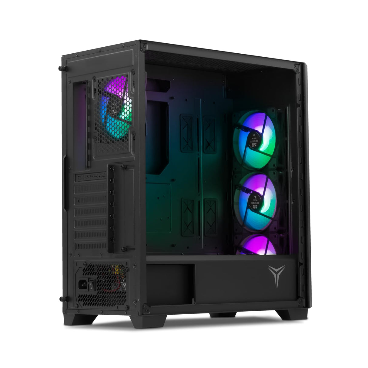 Yeyian Caja para PC Gaming Mid-Tower Phoenix con Malla de Hierro - SKU: YCM-APPHO-02