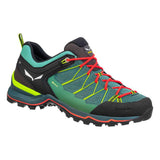 SALEWA WS MTN TRAINER LITE GTX, Zapatos de Senderismo Mujer, Feld Green Fluo Coral, 36.5 EU