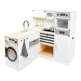 11464 Cocina infantil modular XL, small foot, de madera, cocina multifuncional, juego de rol, sistema modular , color/modelo surtido